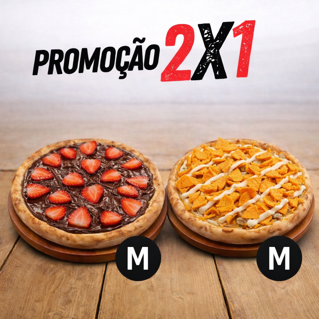 Combo 2 Pizzas PP + Refrigerante 2L
